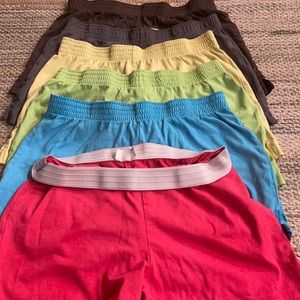 Danskin shorts, size small, assorted colors